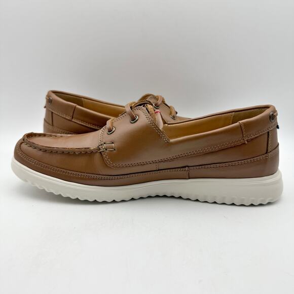 Mephisto Mens Trevis Boat Shoes US 7.5 EU 41.5 Brown Leather NWOB main image 6